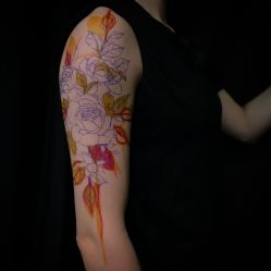 点击看大图 植物-白夜刺青·InkStudio