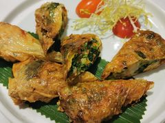 特色香煎腐皮卷-赏点粤式点心(广州塔店)