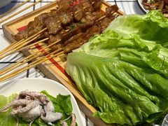 烤五花肉包生菜-杯莫亭(集里店)