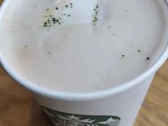 冰星巴克山茶花漾拿铁-星巴克(泉州晋江万达广场店)