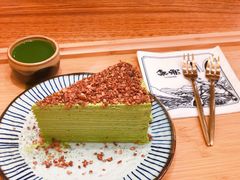抹茶千层抹茶栗子千层-無邪日式甜品(华润五彩城购物中心店)