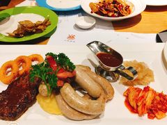 德式香肠拼盘-如意部落·海鲜烧烤创意菜(金梦海湾店)