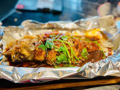酱烤活鲈鱼-新白鹿餐厅(虹桥南丰城店)