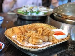 炸牛奶拼炸云吞-阿多私房菜(顺德店)
