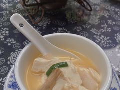 手工豆腐笋干汤-国生茶庄·地道农家菜团建活动