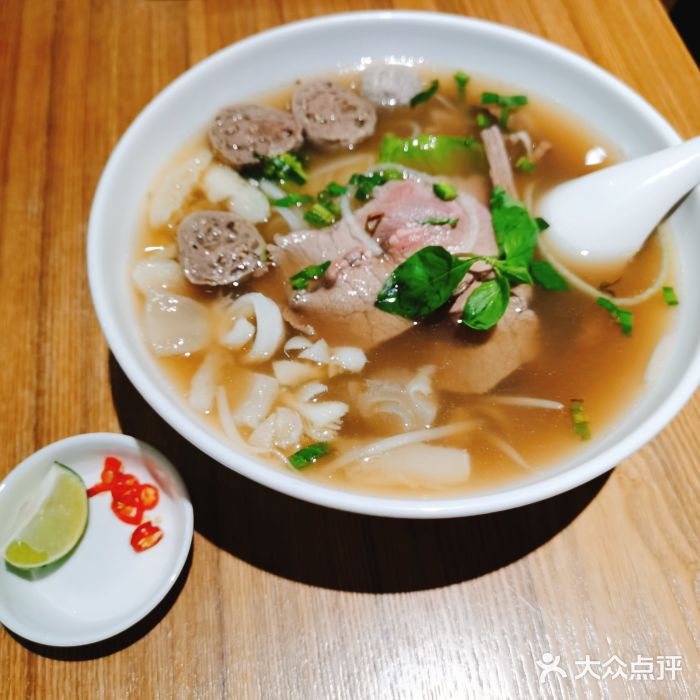 Pho Asia 亚阁越南料理(上海来福士广场店)澳洲M6和牛火车头汤河图片