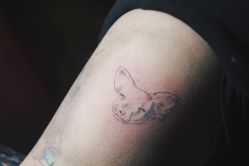 动物-新肤洗纹身