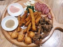 台湾传统小吃拼盘-芒果爆爆(东海缤纷店)