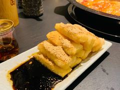 红糖糍粑-老酉火锅(阳明古镇店)