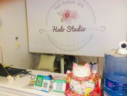 点击看大图 店内环境-Halo美甲美睫