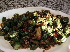 雪菜炒秋葵-南京人家(盛京大奥莱店)