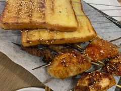 炼乳面包-宝记烧烤·碳锅羊肉·羊蝎子火锅·夜食社(文体路创始店)