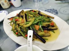 茄子烧豆角-老毛手抓·盐池滩羊非遗手抓(宁夏总店)