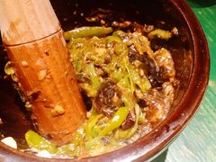 皮蛋青椒擂茄子-费大厨辣椒炒肉(太平老街店)