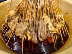 -拈签一笑黄牛肉辣卤串串