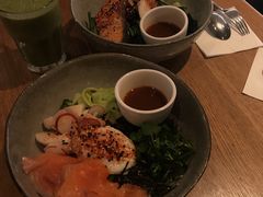 水波蛋腌蘑菇和风碗-Wagas沃歌斯(太古汇店)
