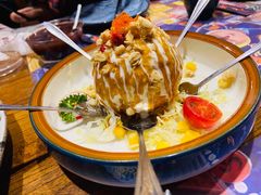 炸温泉蛋土豆泥沙律-仙隐小鹿中華の日料(正弘城店)