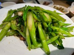 生炒广东菜心-潮粥荟·潮汕砂锅粥(朝阳大悦城店)