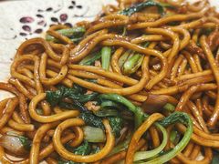 青菜肉丝炒面-黄阿姨锅贴大王(万航渡路店)