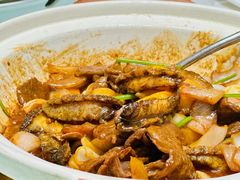 鲍鱼姜葱攒牛展-御仙都北京菜馆·烤鸭店(双井店)