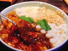 花田冰粉-绿茶餐厅(光谷世界城步行街店)