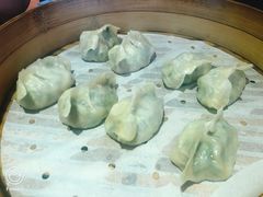 韭菜虾仁肉丁蒸饺-三个渔夫·蒸汽海鲜(小白楼店)