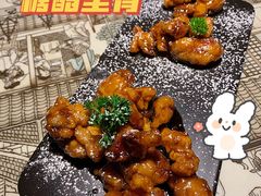 雪花糖醋里脊-绿茶餐厅(乐峰广场店)