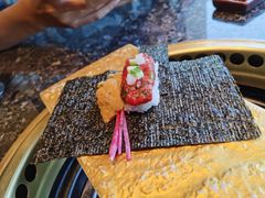 海胆生牛肉手卷-老乾杯和牛烧肉(王府中环店)