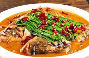 Stewed Wild Bighead Carp