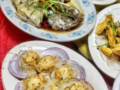蒸扇贝-肥弟大排档(汕樟路店)