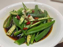 清炒秋葵-西山人家·传统苏帮菜·家宴(木渎店)