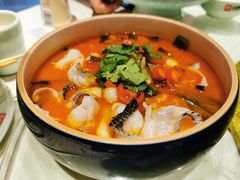 特色酸汤鱼片-褚记北京烤鸭(广州路店)