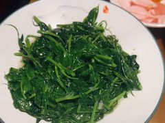 空运豌豆尖-重庆石磨豆花庄(乔庄店)