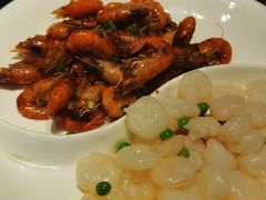 河虾仁双拼-上海会馆(香港名都店)
