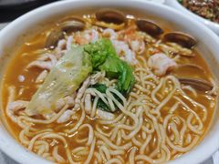 海鲜面-大锅强·蒸海鲜青岛菜(城市阳台店)