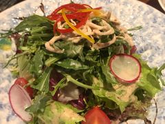 芝麻水菜蒸鸡沙拉-甲丁酒肆·精酿·碳烤烧鸟