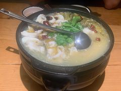 砂锅酸菜乌鱼片-陶德砂锅(蜀汉路店)