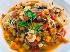 天使发丝面，虾仁，小番茄，海鲜汁-蝶舍·MAISON PAPILLON