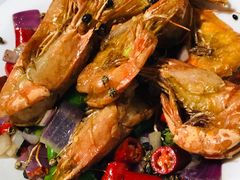 油爆虾-大萝卜烧烤羊蝎子烤全羊(新城河路店)