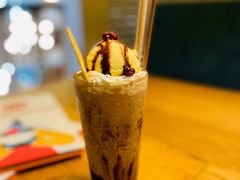 焦糖杏仁咖啡冰沙-良木缘咖啡西餐(蜀汉路店)
