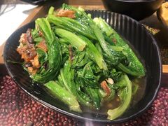 豆豉鲮鱼油麦菜-潮十三潮汕砂锅粥(高新四路大都荟店)