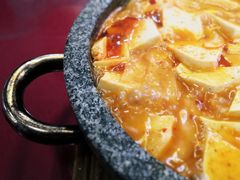 石板豆腐-北京龙庆四季香农家饭庄·灶台鱼·碳烤虹鳟鱼(龙庆峡店)