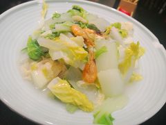 腐皮杭白菜-老头儿油爆虾·知味杭州(爱琴海购物中心)