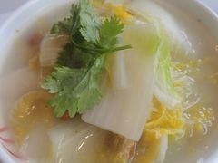 上汤娃娃菜炖豆腐-嘉和一品粥(政府街店)