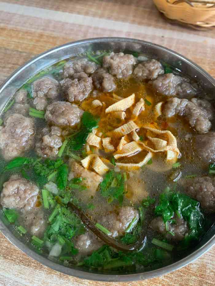 博爱买记丸子汤小酥肉-"喜欢吃博爱牛肉丸子汤是从闪高兴开始的,但.