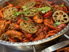 麻辣小龙虾-喜悦小串海鲜烧烤大排档(高新万达店)