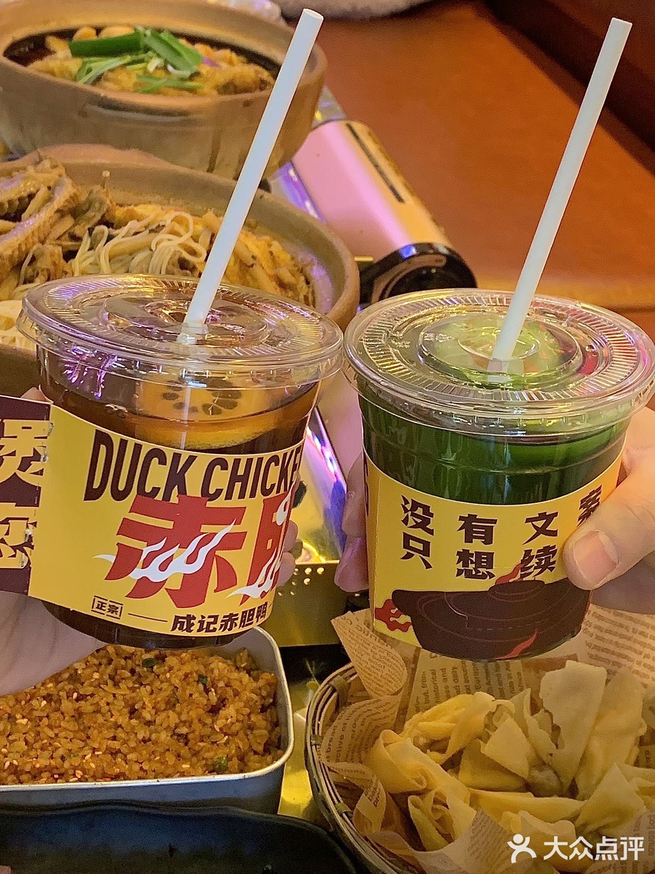 收藏夹收藏了好久的螺蛳粉鸭煲终于吃到了！