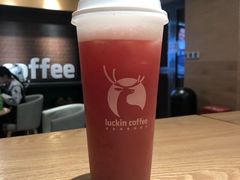 桃桃红宝石芝士奶盖茶-瑞幸咖啡(北工大理科楼店)