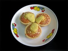 自己装盘的杏仁塔-梦菲思饼屋(瑞金宾馆店)
