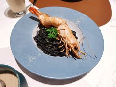 墨鱼汁意面-窗外西餐厅(普罗理想国店)
